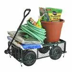 Bigapple Metal Dump Cart, Load Capacity 300 L (Black)
