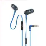boAt BassHeads 228 Wired in Ear Earphones with Inline Mic (Blue)