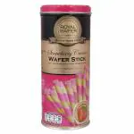 VFOODS Royal Wafer Premium Quality Wafer Sticks Strawberry Cream 125 Grams ( Pack of 2 Tins )