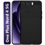 Knotyy Back Cover for OnePlus Nord 4 5G (Black, Flexible, Silicon, Pack of: 1)