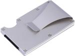 StealODeal Silver RFID Blocking Aluminium Alloy Business Case 15 Card Holder (Set Of 1)