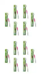 ICPA Thermoseal Ultrasoft Manual Toothbrush (Pack Of 12) Multicolor
