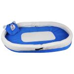 Kiddie Fun Baby Mattress with Mosquito Net and Bumper Guard 94x54x52 Cm