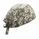 Febris Scrub Cap Grey little floral
