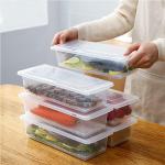 SHREE SANT ENTERPRISE Airtight Food Storage Containers | Fish & Vegetable Keeper | Leak-Proof BPA-Free Plastic & Glass Options | Stackable, Eco-Friendly Multi-Purpose Storage Container -4 PCS