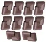 Mopslik 20 Pcs Baby Safety Child Proofing U Shape Edge Protector Corner Guard for Glass and Thin Table Tops