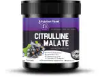 Nutrition Planet Citrulline Malate for Pre/Post Workout Recovery (Black Currant - 100g, 16 Servings)
