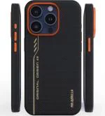 Star Craftune Blueo Fully Wrapped Aramid Fiber Case 600D Magnetic Case for iPhone 16 Pro Max 5G Magnetic Case with Build in Magnet - Black