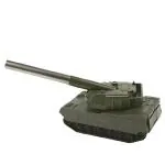 TLISMI Trendy Solid Color Printed Military Tank Shape Pen Holder with Blue Gel Pen Army Weapons Styled Fancy Pen Stand Small Stationery Storage for Boys, Girls, Kids, Birthday, Party Gifts (Pack of 1)