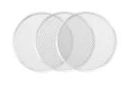 Zoov Aluminum Pizza Screen/Mesh for Home Kitchen Restaurant Supplies Sliver (8-9-12 Inch)