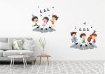 Decal O Decal Kids Enjoying Music With Keyboard