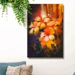 SAF preety flower modern art Premium Canvas Wall Art paintings for home decor big size Wall Hanging Canvas for living room 24 inch x 36 inch Pre-CR-05