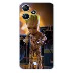 Toppings Printed Matte finish Vinyl Skin Sticker (This is not Back Case Covers) Scratch Less for Mobile Back and Camera lens for Xiaomi Redmi 12R Design C01 -MT