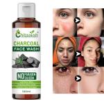 Chitaaksh Charcoal Face Wash | Fresh, Glowing Skin | For Brighter Glow | Paraben & Sulphates Free | 100ml