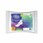BlissNatural Organic Sanitary Pads For Women | Cotton Sanitary Pads | Trail Pack | Size - L,XL,XXL Ultra Soft Cotton Pads | Pack Of 12 Sanitary Pads