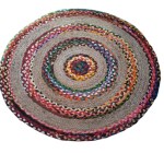 MAST Floor Handmade Export Quality Flatweave Thick Carpet for Living Room Bedroom-15