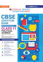 Oswaal CBSE Chapterwise & Topicwise Question Bank Class 11 Political Science Book (For 2023-24 Exam)