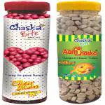 CHASKA BITE | Aam Chaska | Chatar Matar |Chatpati Candies Digestive Sour Candies| 500gm | Pack of 2