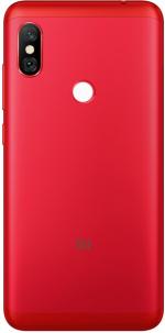 FRIENDZZWORLD Red Aluminium Alloy Back Panel For Redmi Note 6 Pro