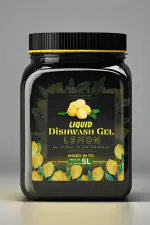 BLISS & BLUSH dish wash gel powder 500 gm Can Make Herbal | Tough On Grease, No Residue 5000 ml dish wash gel