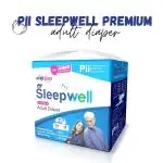 Pii Sleepwell Premium Adult Diaper for Unisex - 1x10 Pcs (Large)