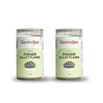Govindjee Finger Millet Flakes | Crispy Ragi Masala | Healthy Snacks | Combo Pack | (400 Gm)