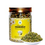Hillpure Organics Caffeine Free Chamomile Whole Flower Tea,Stress Relief, Herbal Tea, Soothing Tea Herbal Tea,100% Pure and Natural Chamomile Tea From Uttarakhand Farm (50 gm) (Pack of 1)