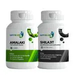 Happy Millions Amalaki And Shilajit || Combo Pack of 120 Tablets
