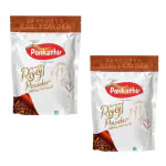 Ponkathir Sprouted Ragi Powder 800g(400gx2Pack) | 100% Natural Sprouted Finger Millet Flour| Nachni 800Gm
