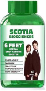 ZORG ORGANICS Scotia Biosciences 6 feet Herbal Body Growth Height Booster Capsule