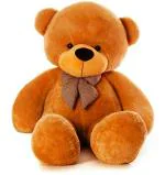 LVS TOYS - Quality Very Soft Lovable/Huggable Teddy Bear in Brown Color - 3 Feet 90 cm.