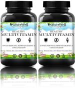 Naturewell Multivitamin For Men, Multivitamin Women, Multivitamin Kids, 60 Capsules Each (Pack Of 2)