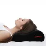 Dr. Ortho High Density Memory Foam Orthopaedic Pillow, Black, Universal Size