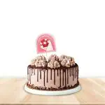 Festiko Happy Mothers Day Flower Cake Topper, Mothers Day Cake Decoration Supplies, Mothers Day Party Favors, Happy Mothers Day