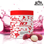 Mormuscle 10X Pre-workout with L-Citrulline 1000mg and Caffeine 250mg (Litchi, 30 serving)