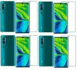 Vizio Redmi Note 10 Lite Transparent Tempered Glass Touch Sensitive and Scratch Resistant Screen Protector with Wet and Dry Wipes 15 x 8 x 1.3