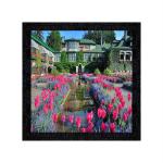 PnF Wood Framed Poster Of Natural Landscape Scenery-11190, 13 X 13 Inch