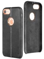 M Cart Vorson Black Silicone Slim Back Cover Case For Iphone 7, Iphone 8