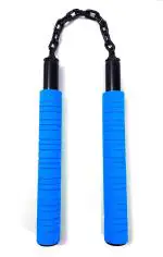 BE TREND Karate Foam Handle Black Metal Chain Nunchakus Martial Arts Weapon & Equipment | Pack of 1