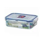 Lock & Lock Classics Transparent Rectangular Plastic Food Storage Container 360 ml