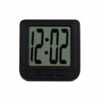 VOILA LED Digital Magnet Date and time Clock Big Display Table Clock car Dashboard Watch with Flexible Back Stand for Universal All Car Model Black