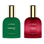 LA' FRENCH Look Out & Cuddle Perfume Combo For Men & Women -30ml + 30ml | Premium Luxury Long Lasting Fragrance Spray | Eau De Parfum | Ideal For Men & Women | Perfume For Men & Women | Pack Of 2