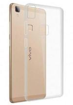 Multronics Transparent Rubber Back Cover Compatible With Vivo V3