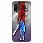 Voleano back cover for Redmi 9Power, MS, Dhoni, Mahi, indian cricketr, hit man, back cover