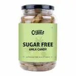 Cravez Dried Sugar Free Amla Candy | Export Quality Aamla | 600 Gram | Low Processed Amla