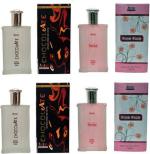 Gimani Chocolate and Rose Roze Perfume Long Lasting Men 400ml (Pack of 4)