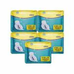 Smilepad Day and Night Sanitary Pads, Flexi Wings, (XXL) Pack of 5 (50 Pads)