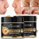 Leandros Apricot Scrub, 50 G Each (Pack Of 2)