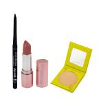 Moraze Combo Pack of Compact Lipstick With Kajal
