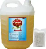 WQT Chameli Puja Oil 5000 ML With Diya Batti For Akhand Jyot, Deepak Pooja